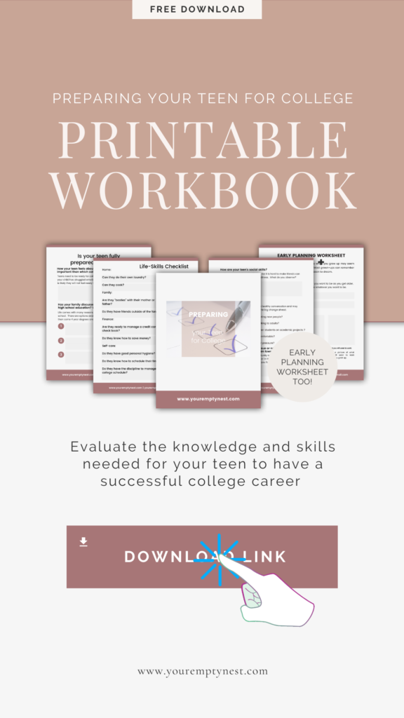 free download for workbook to prepare your child for college