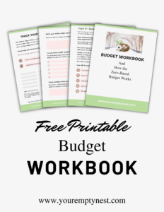 workbook for the zero-based budget